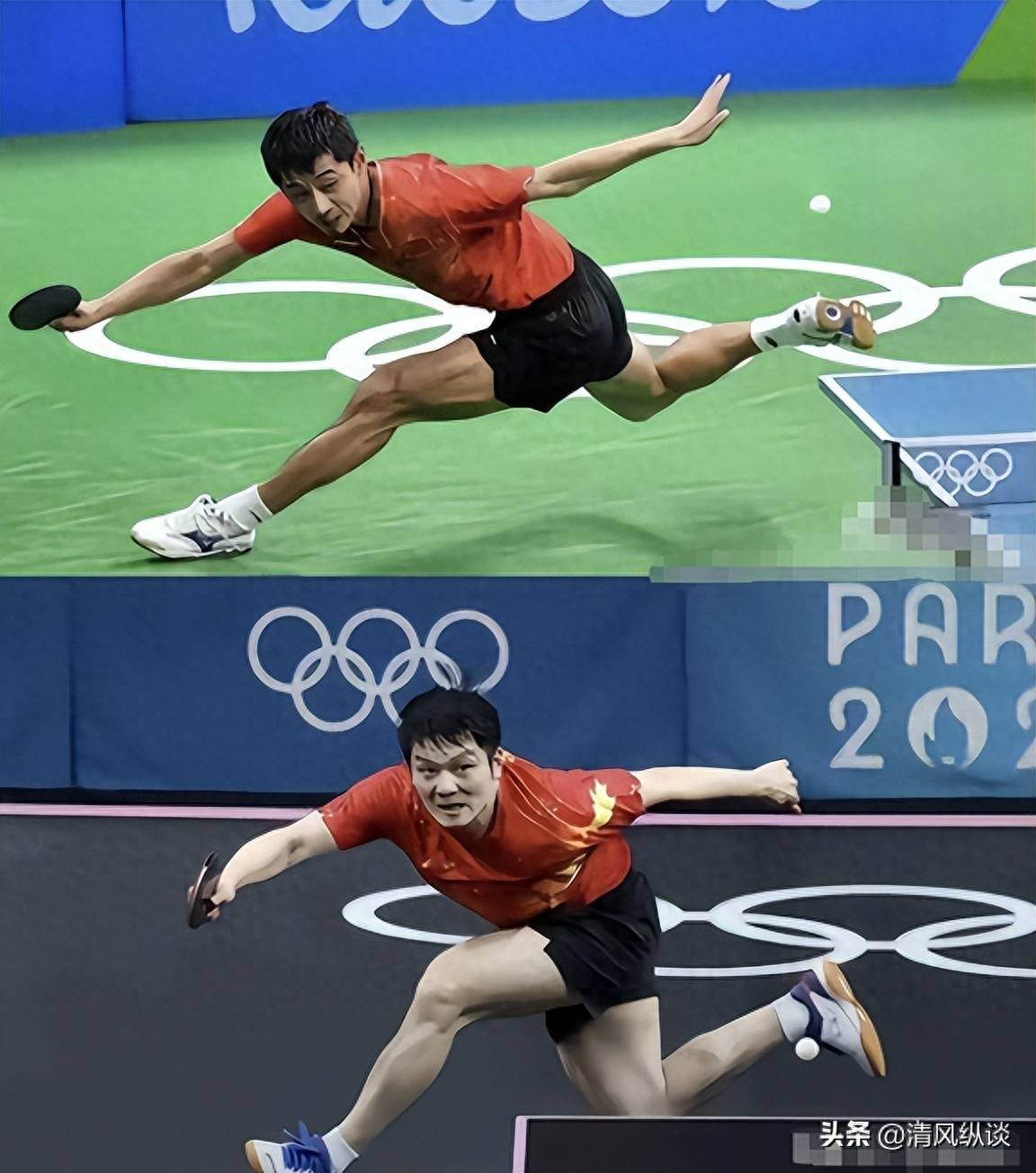 法国队险胜奥地利队，张继科高光表现